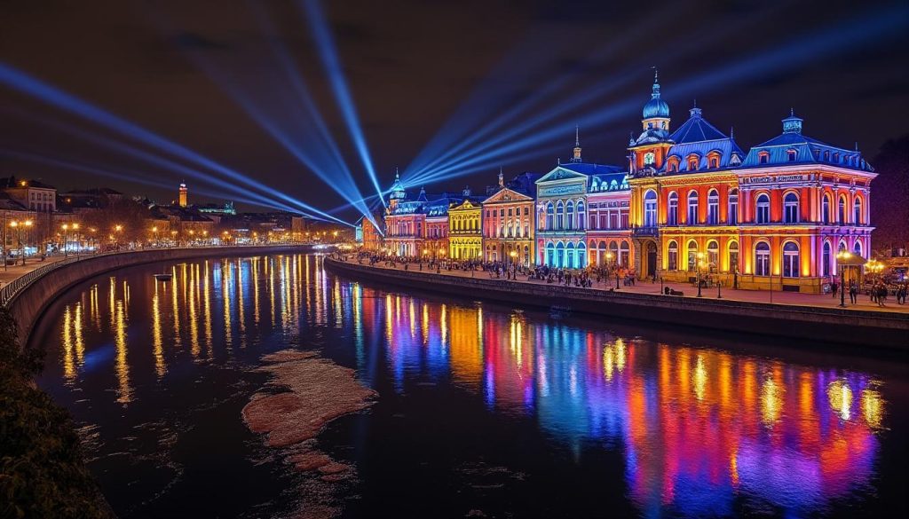 découvrez la magie de la fête des lumières à lyon, un spectacle éblouissant où la créativité s'exprime à travers des installations lumineuses qui illuminent la ville avec éclat.