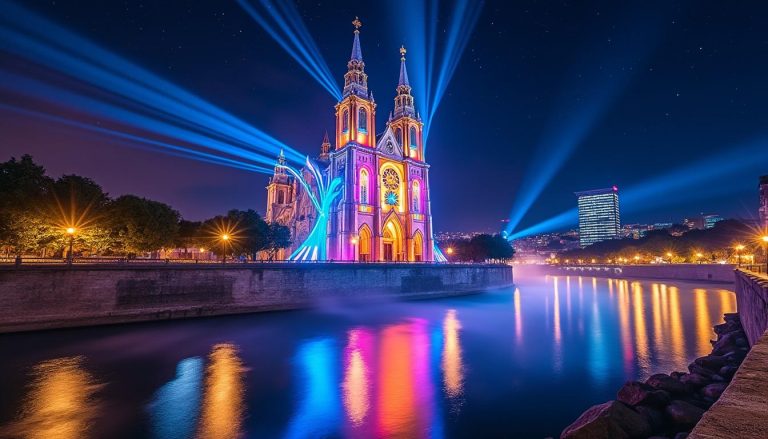 découvrez le spectacle son et lumière 2025 à notre-dame de fourvière, une immersion féerique au cœur de la région des lumières, alliant histoire et magie.