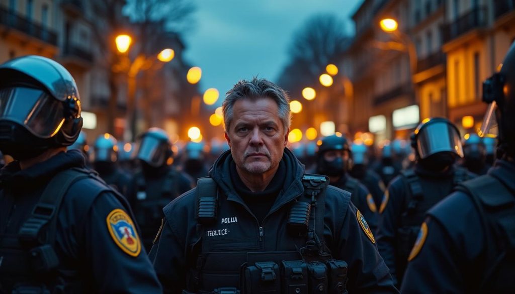 renforcement exceptionnel du dispositif de sécurité à lyon ce jeudi soir en raison du meeting de jean-luc mélenchon, avec des mesures accrues pour assurer l'ordre et la sécurité des participants.