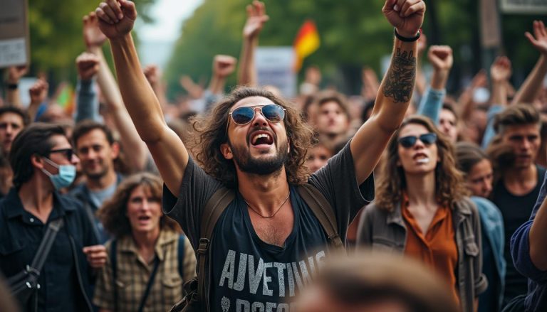à lyon, des centaines de manifestants se rassemblent en images pour dénoncer les violences policières, exprimant leur solidarité et leur engagement pour la justice.