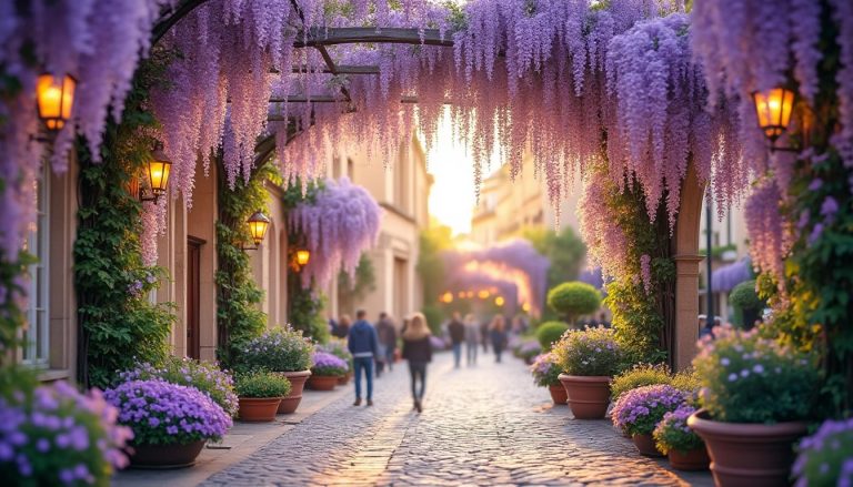 découvrez le festival des glycines à montchat, lyon, dès ce mercredi : un événement exceptionnel mêlant art et nature dans un cadre floral enchanteur.