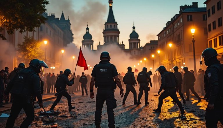 à lyon, la montée des tensions et affrontements entre ultradroite et ultragauche provoque une réunion d'urgence pour apaiser la situation.