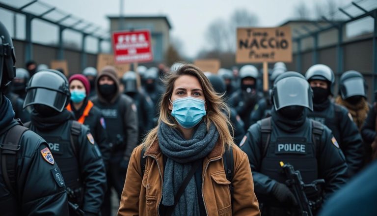 lyon-corbas : manifestation et blocage au centre pénitentiaire ce mardi, perturbant le fonctionnement de la prison.