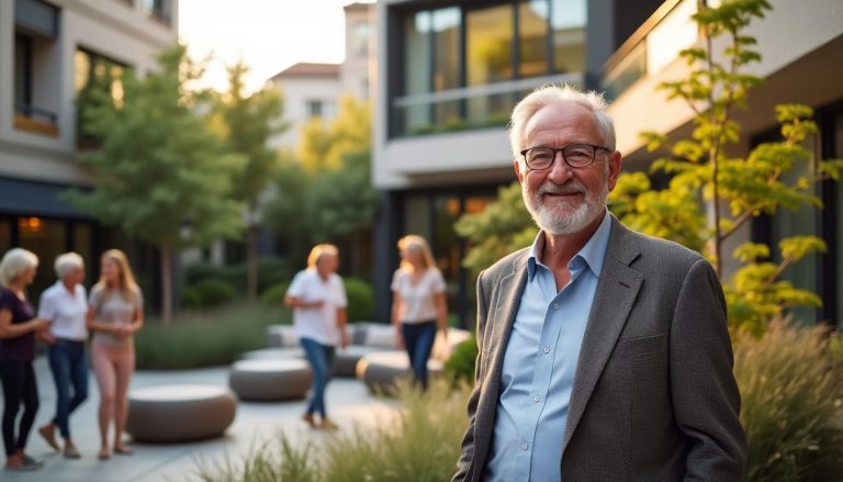 à lyon, thierry, 73 ans, découvre une nouvelle vie sociale épanouissante en emménageant dans la première résidence spécialement conçue pour les seniors, favorisant échanges et bien-être.