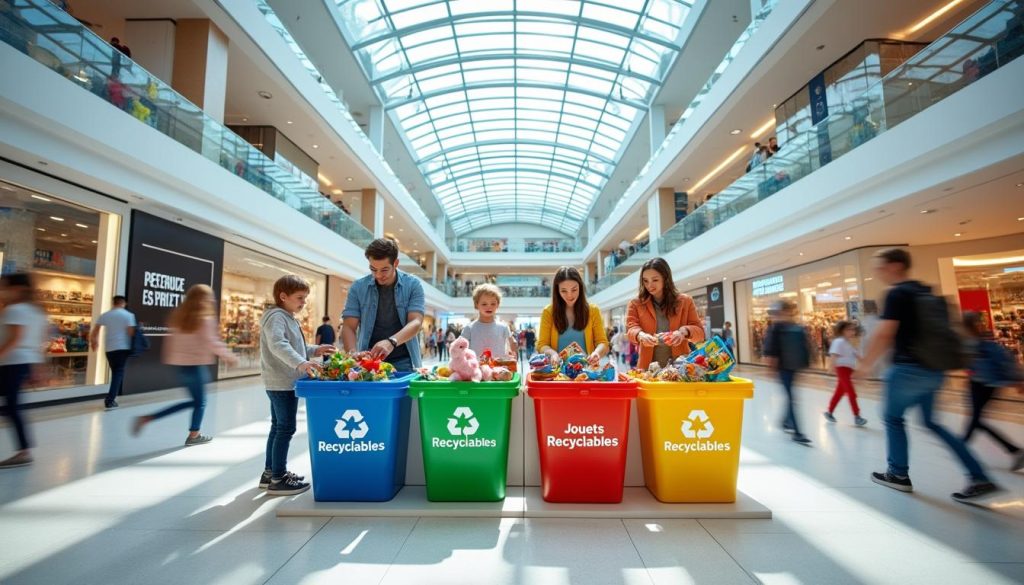 découvrez l'initiative innovante au centre commercial de la... à lyon, visant à promouvoir le recyclage des jouets et encourager un mode de consommation responsable.
