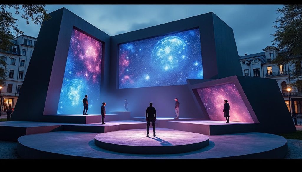 découvrez comment la part-dieu à lyon se métamorphose en scène immersive pour une pièce unique, signée par un lauréat du prestigieux prix goncourt.