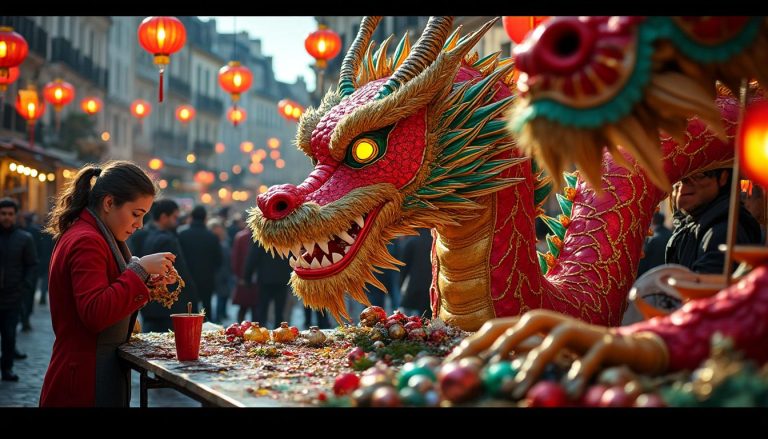 découvrez les préparatifs des dragons de saint-georges à lyon pour leur carnaval traditionnel haut en couleurs, un événement festif et incontournable de la ville.