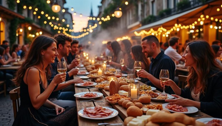 le grand mâchon fait son grand retour à lyon avec 2 500 convives attendus pour une fête gourmande riche en traditions et saveurs du rhône.