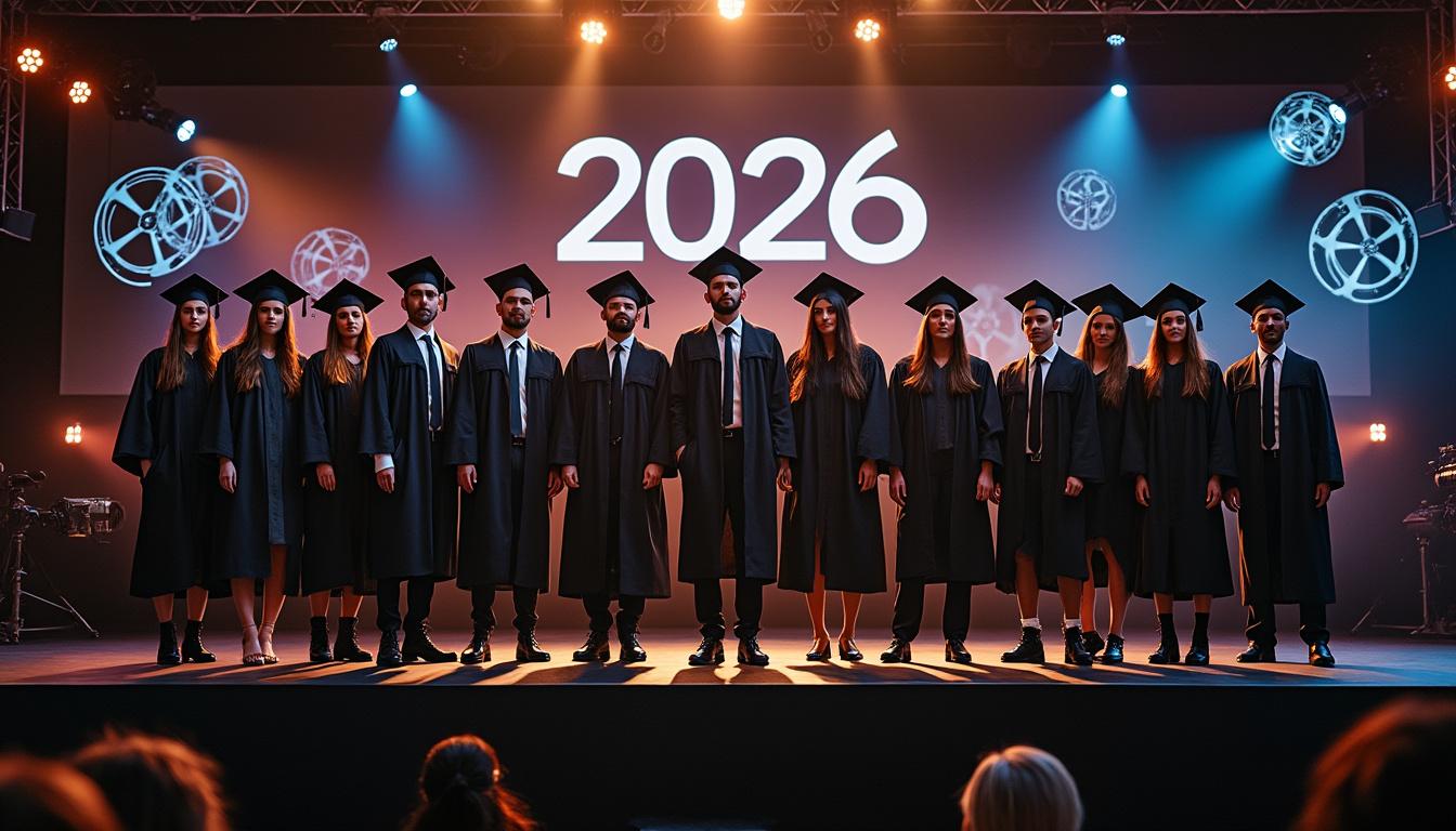 cérémonie de remise des diplômes eicar lyon 2026 : célébrez la nouvelle génération de talents du cinéma et de l'audiovisuel prêts à illuminer l'industrie.