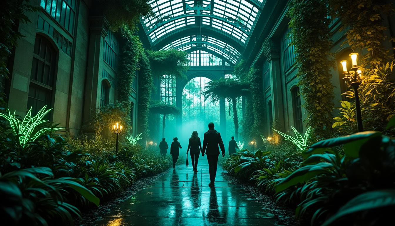 plongez dans l'exposition immersive « dystopie sauvage » à l'orangerie du parc de la tête d'or à lyon 6e, une expérience unique mêlant art et nature pour explorer un monde futuriste et captivant.