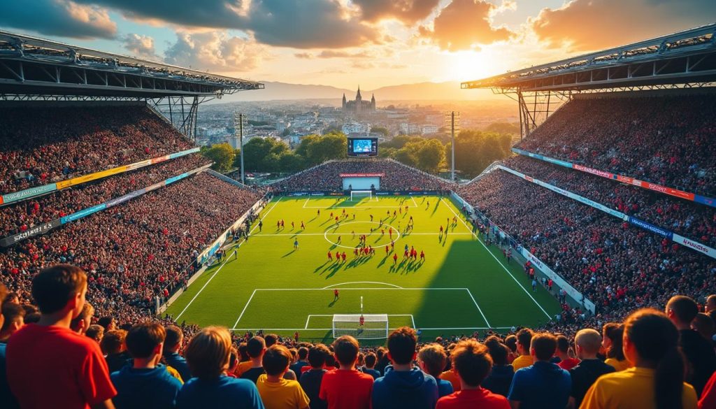 découvrez comment plus de 8 000 lycéens se sont réunis à gerland, lyon, pour participer à un tournoi de football majeur, une journée sportive et conviviale exceptionnelle.