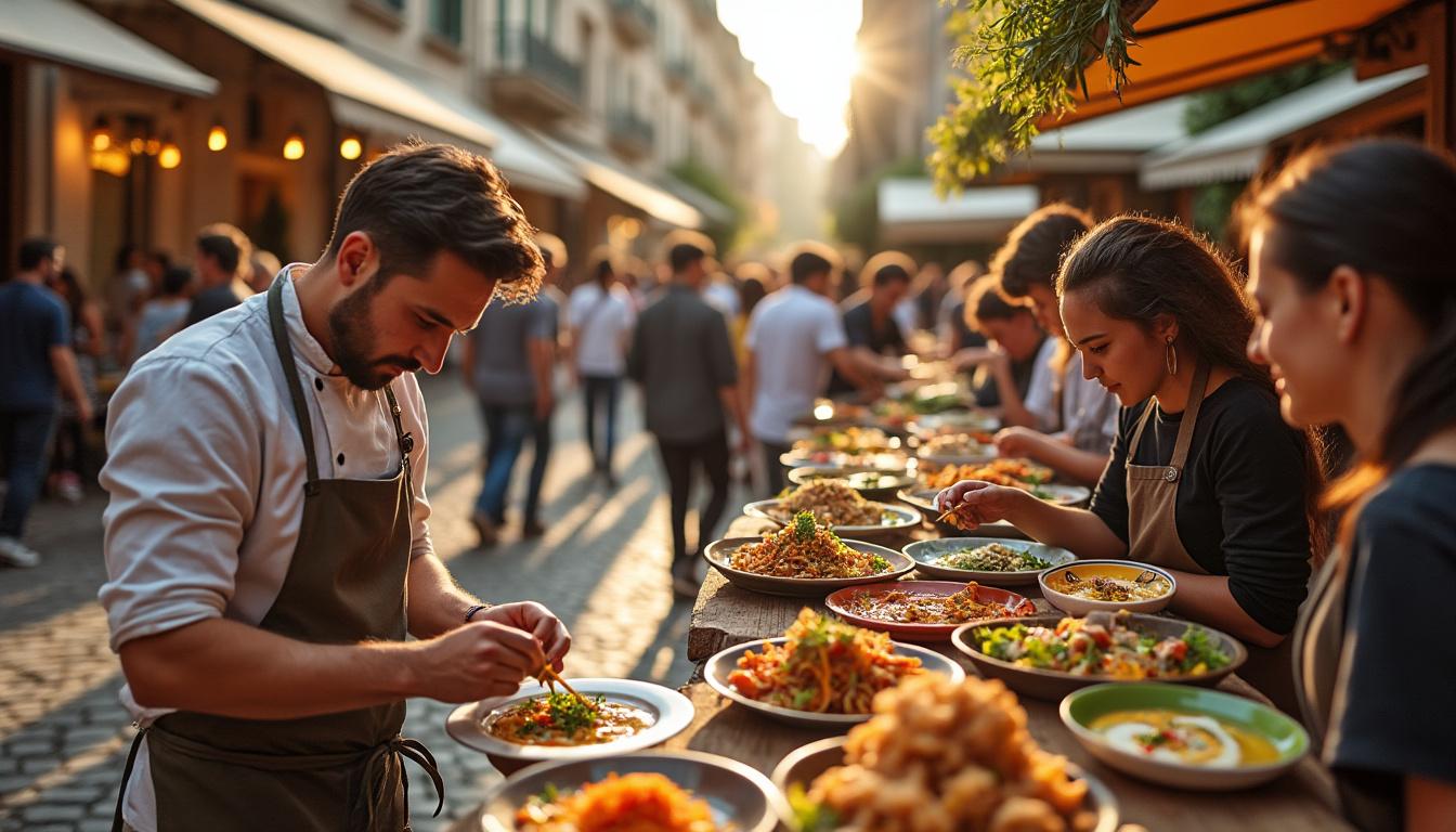 découvrez la 10ᵉ édition savoureuse du refugee food festival à lyon, un événement culinaire unique qui célèbre la diversité culturelle et les talents des chefs réfugiés.