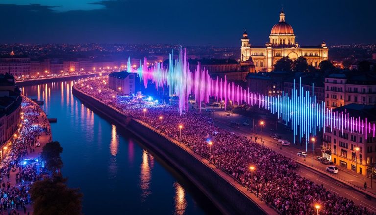découvrez lyon vibrer au son des nuits sonores, un événement incontournable dédié à la musique électronique qui électrise la ville chaque année.