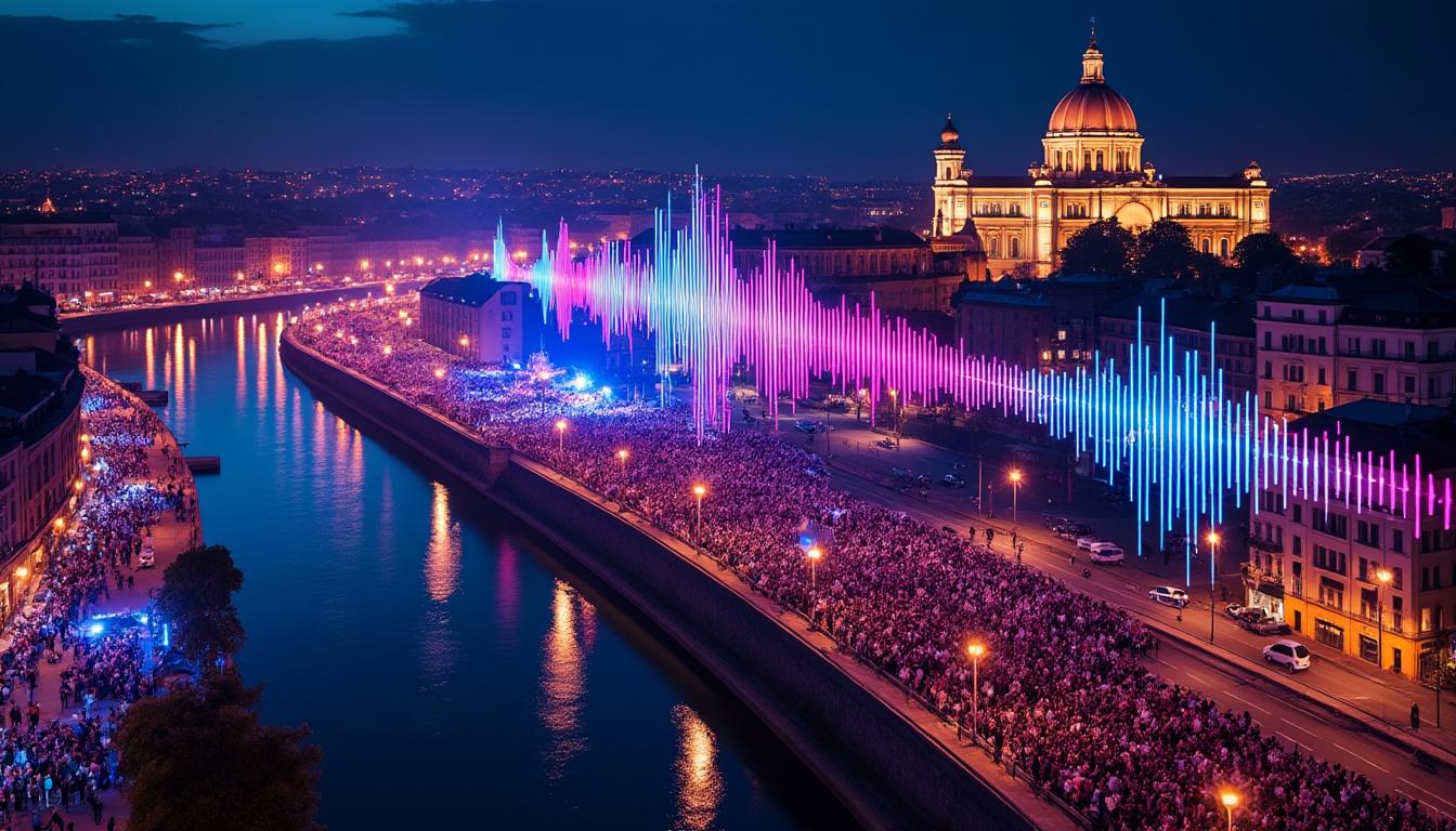 découvrez lyon vibrer au son des nuits sonores, un événement incontournable dédié à la musique électronique qui électrise la ville chaque année.