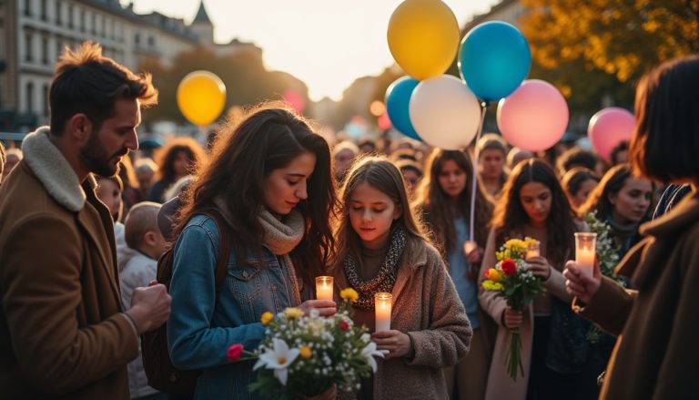 découvrez le rassemblement organisé à lyon en hommage à lyhanna, visant à sensibiliser et renforcer la protection des enfants.