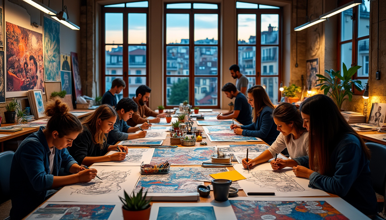 découvrez l'interview exclusive d'herminée nurpetlian qui célèbre lyon comme une pépinière unique regorgeant de talents incontournables dans le monde de la bande dessinée.