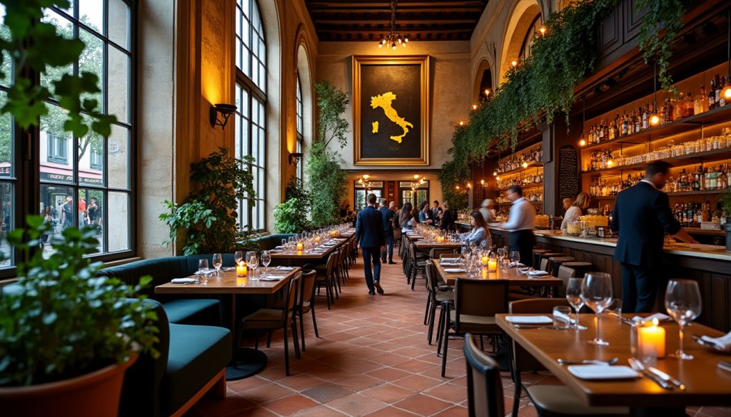 découvrez le plus grand restaurant italien de la presqu’île à lyon 2e, offrant une expérience culinaire authentique et conviviale pour tous les amateurs de cuisine italienne.