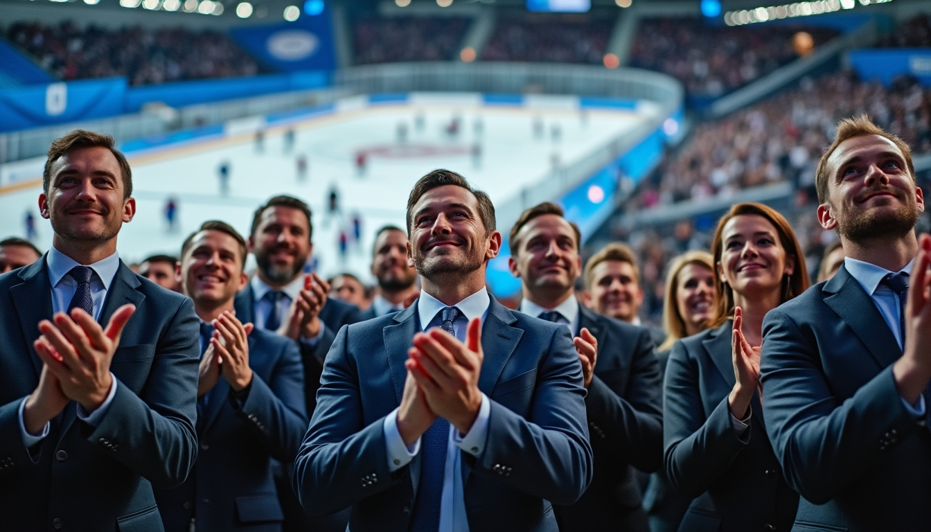 le groupe socialiste régional soutient l'accueil des sports de glace à lyon pour les jo 2030, tout en exprimant ses réserves sur la gestion de lauren.