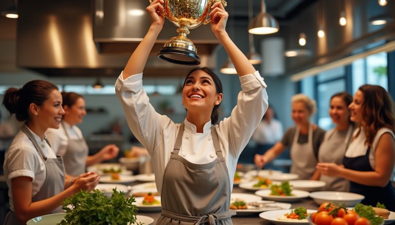découvrez comment viviana, la gagnante de « top chef », dédie sa victoire à toutes les femmes, célébrant un triomphe inspirant et émouvant.
