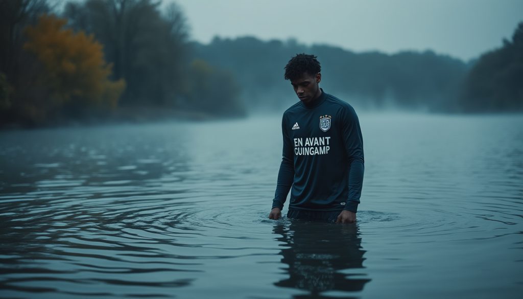 tragédie bouleversante : kenzo kies, jeune espoir de l'en avant guingamp, décède à 21 ans suite à une noyade près de lyon. hommage à un talent prometteur disparu trop tôt.