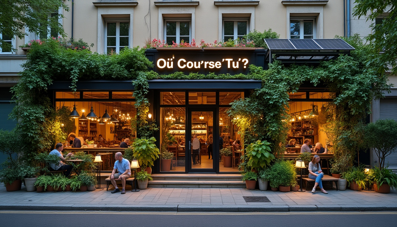 découvrez "où cours-tu ?", le café innovant du 9e arrondissement de lyon qui allie bien-être et engagement écologique pour une expérience unique.