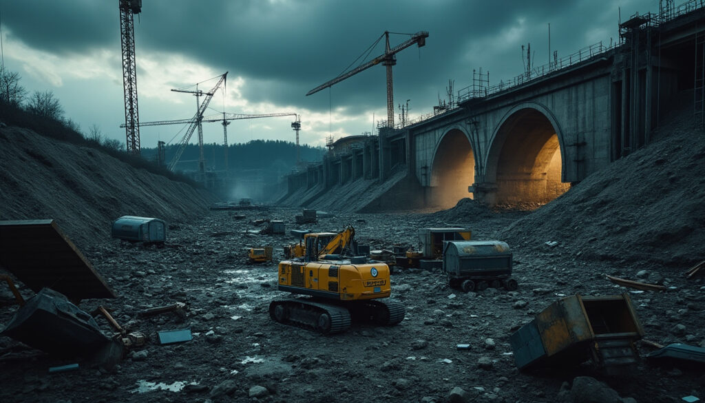 le chantier lyon-turin victime d'actes de vandalisme causant un million d’euros de dégâts, mettant en péril l’avancement du projet ferroviaire transfrontalier.