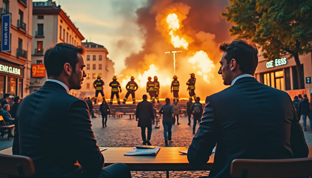 découvrez les six actualités incontournables à lyon : médiateurs en intervention, absence de fan zone, et spectacles captivants des pompiers.